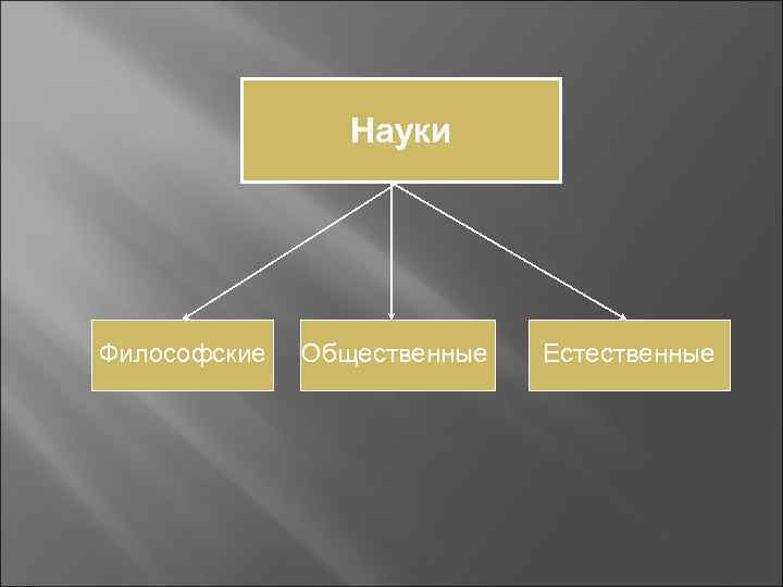 Науки Философские Общественные Естественные 
