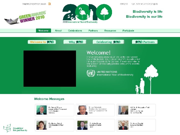 Biodiversity is life Biodiversity is our life 