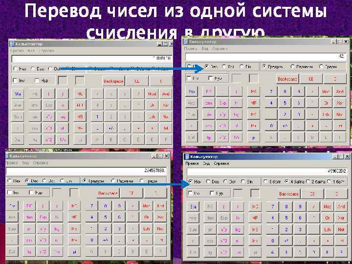 Перевод чисел из одной системы счисления в другую 23 