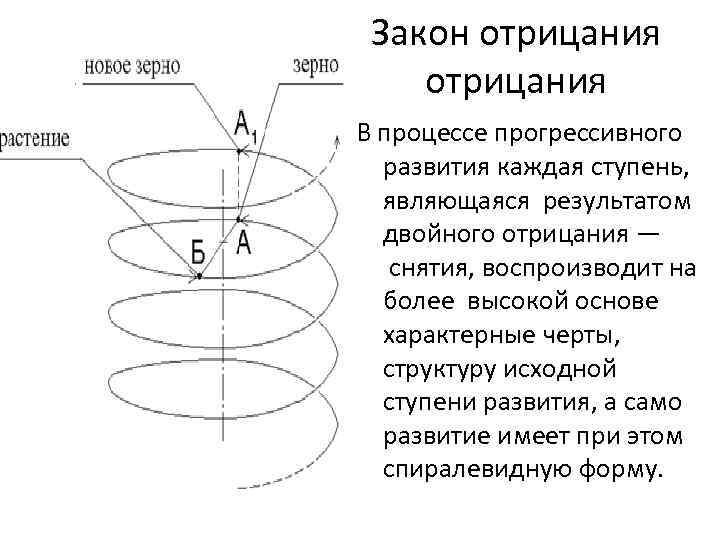 Закон отрицания отрицания. Закон отрицания отрицания примеры. Закон отрицания отрицания Гегеля пример. Закон отрицания отрицания в философии примеры. Закон двойного отрицания примеры.