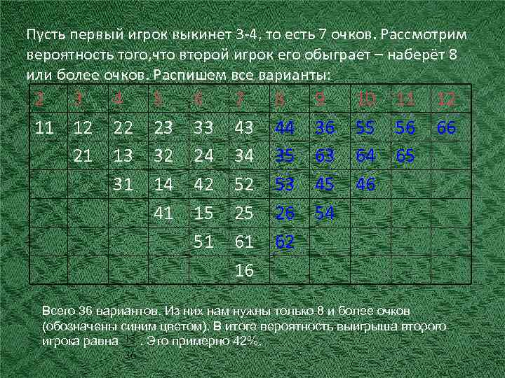 Где вероятность выигрыша. Теория вероятности в азартных играх. Теория вероятности в играх. Критерий азартного игрока. Доклад на тему вероятность выигрыша в азартных играх.