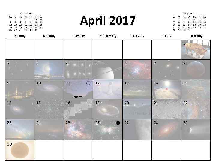 April 2017 Sunday Monday Tuesday Wednesday Thursday Friday Saturday 1 2 3 4 5