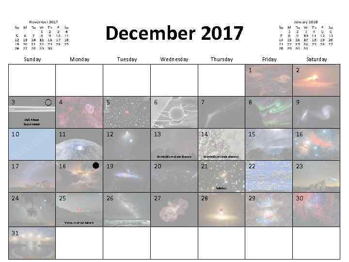 December 2017 Sunday Monday Tuesday Wednesday Thursday Friday Saturday 1 3 2 4 5