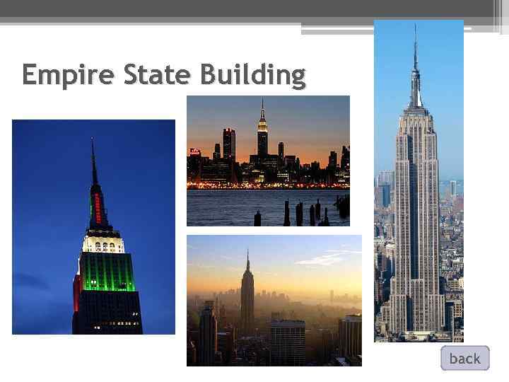 Empire State Building back 