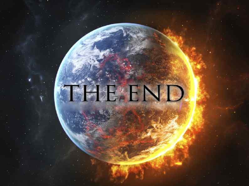 The end! 