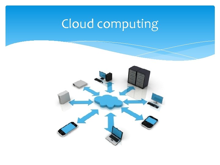 Cloud computing 