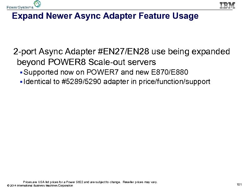Expand Newer Async Adapter Feature Usage 2 -port Async Adapter #EN 27/EN 28 use