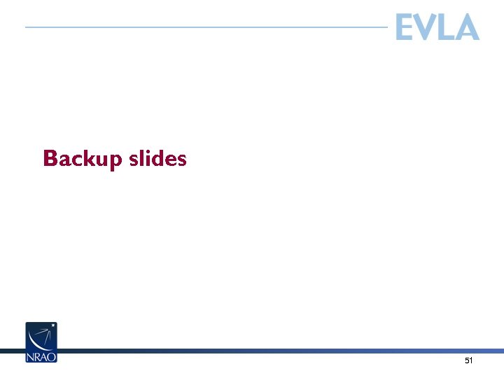 Backup slides 51 
