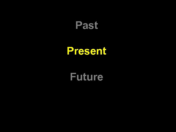 Past Present Future 