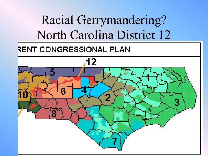 Racial Gerrymandering? North Carolina District 12 