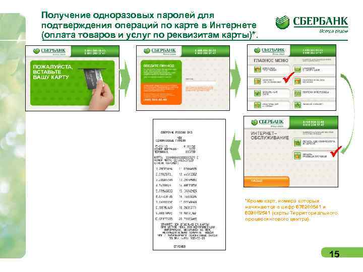 Одноразовая карта для оплаты в интернете