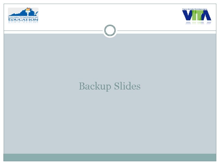 Backup Slides 
