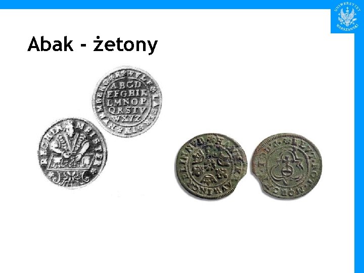 Abak - żetony 