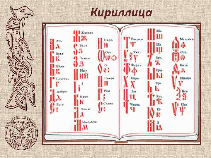 Кириллица 