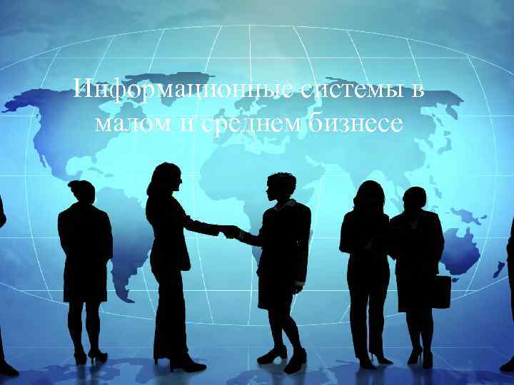 Информационные системы в малом и среднем бизнесе 