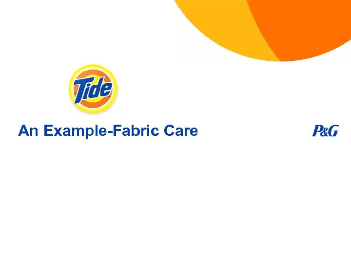An Example-Fabric Care 