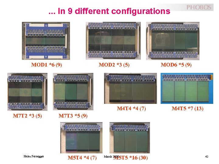 . . . In 9 different configurations MOD 1 *6 (9) MOD 2 *3