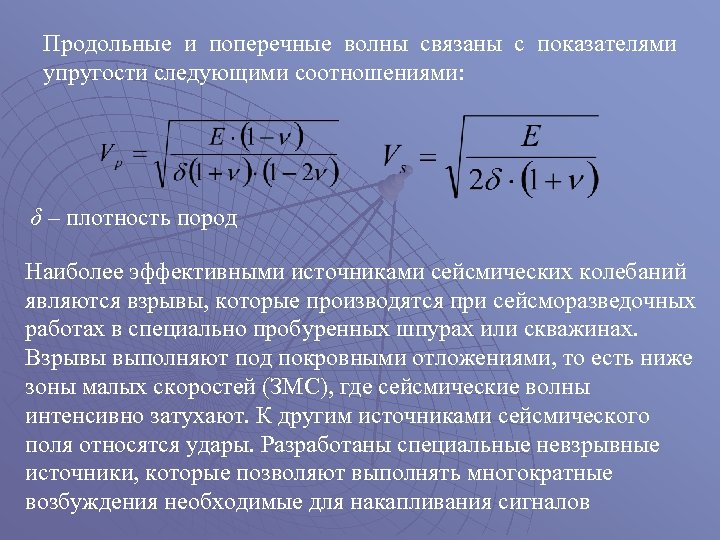 Продольные и поперечные волны