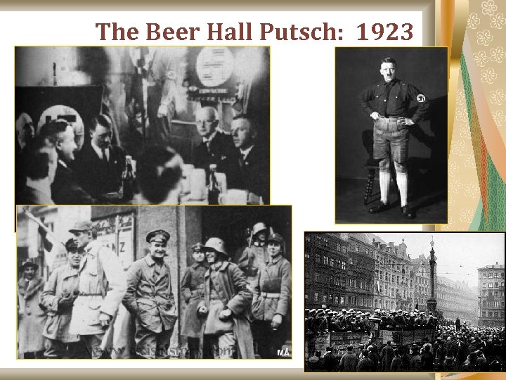 The Beer Hall Putsch: 1923 
