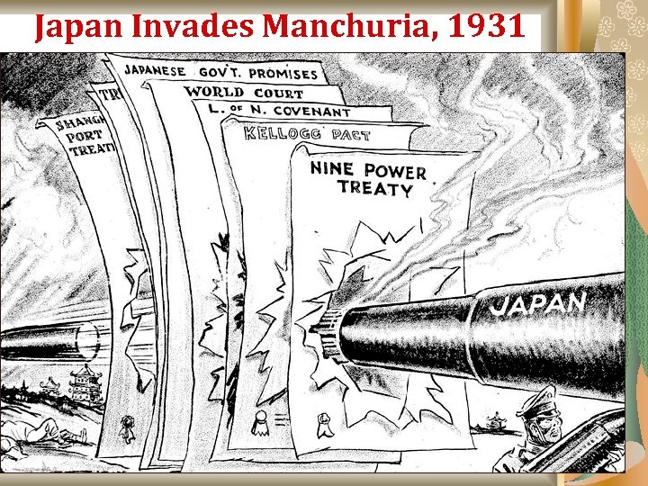 Japan Invades Manchuria, 1931 