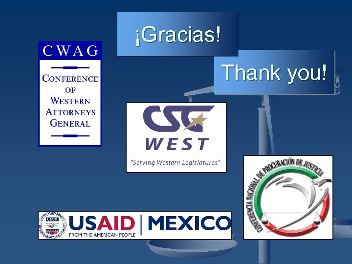 ¡Gracias! Thank you! 