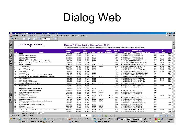 Dialog Web 