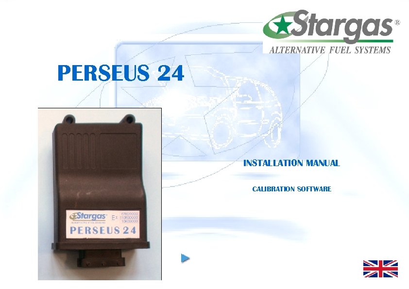 PERSEUS 24 INSTALLATION MANUAL CALIBRATION SOFTWARE 