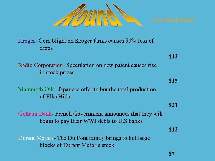 New Stock Prices Kroger- Corn blight on Kroger farms causes 90% loss of crops