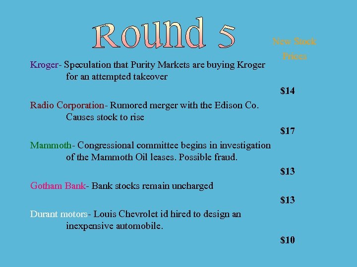 Kroger- Speculation that Purity Markets are buying Kroger for an attempted takeover New Stock