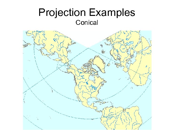 Projection Examples Conical 