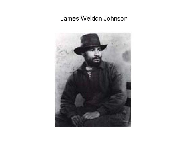 James Weldon Johnson 