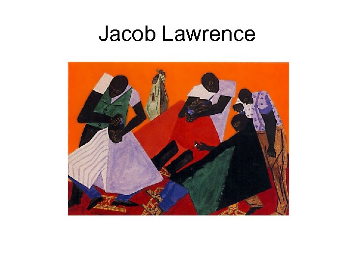 Jacob Lawrence 