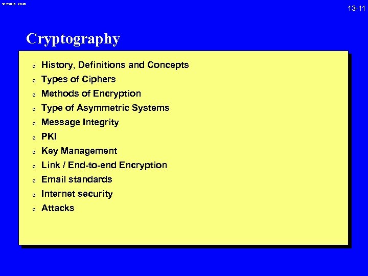 3/17/2018 20: 46 Cryptography 0 History, Definitions and Concepts 0 Types of Ciphers 0