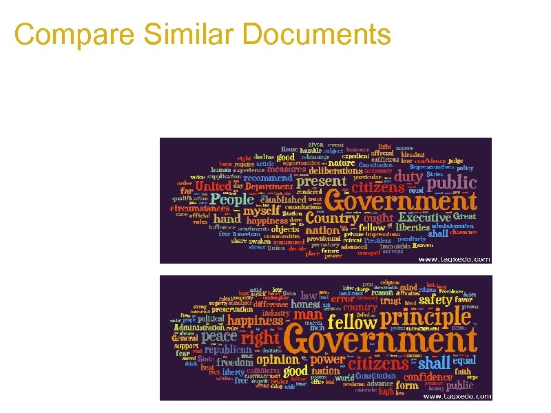 Compare Similar Documents Use option 