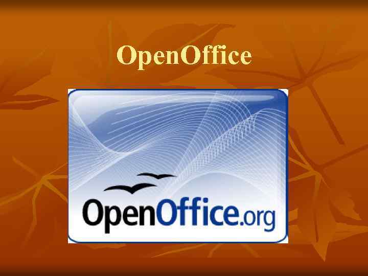 Open. Office 