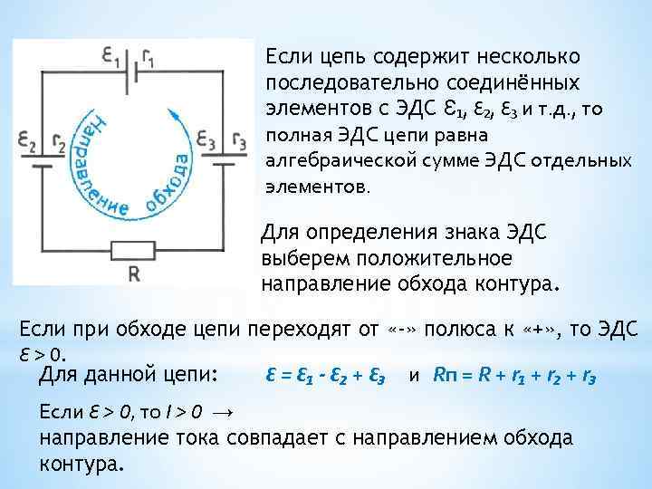 Эдс закон ома для полной цепи презентация 10 класс