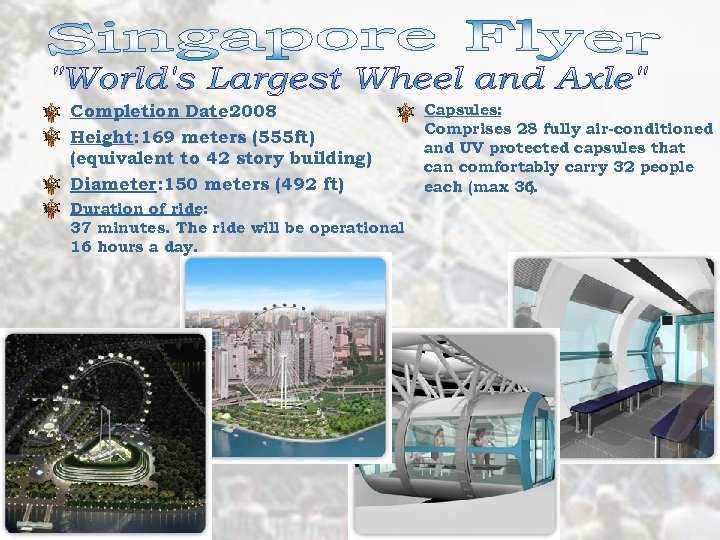  • • Completion Date: 2008 Height: 169 meters (555 ft) (equivalent to 42