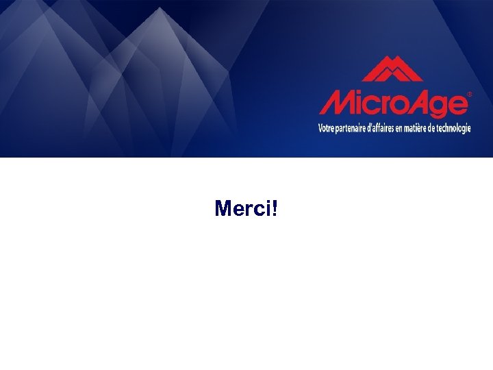 Merci! 