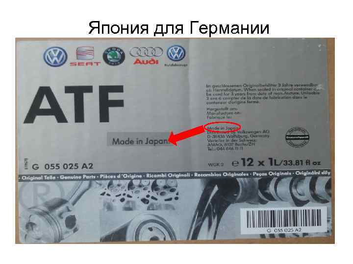 Япония для Германии 