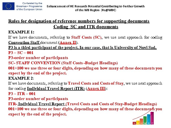 Enhancement of HE Research Potential Contributing to Further Growth of the WB Region (Re@WBC)