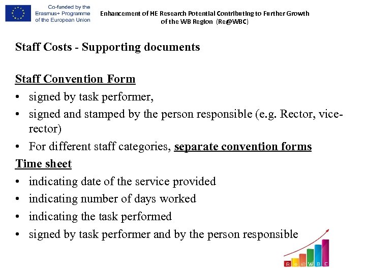 Enhancement of HE Research Potential Contributing to Further Growth of the WB Region (Re@WBC)