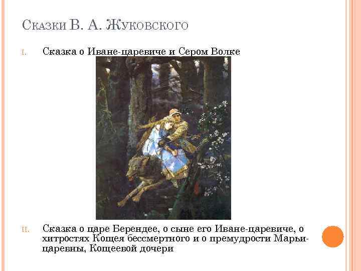 Царь берендей из какой сказки. Иван Царевич и серый волк Жуковский. Сказка о царе Берендее текст. Сказка Жуковского о царе и серый волк. Сказка о царе Берендее характеристика Ивана царевича.