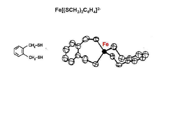 Fe[(SCH 2)2 C 6 H 4]2 - Fe 