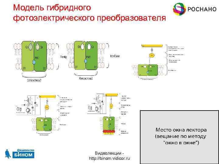 Модель гибридного фотоэлектрического преобразователя Видеолекции http: //binom. vidicor. ru 