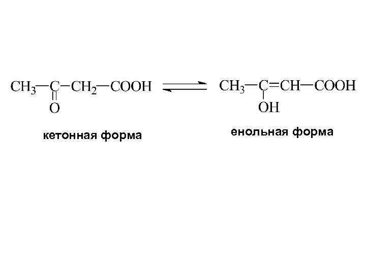 кетонная форма енольная форма 