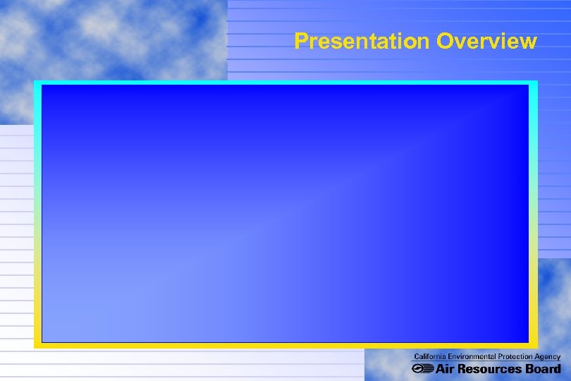 Presentation Overview 