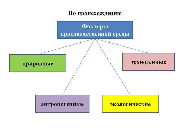 Фактор происхождения. Классификация антропогенных производственных факторов. Нормирование факторы природной среды и антропогенные. Экологический фактор возникновения государства. Охрана труда антропогенные производственные факторы.