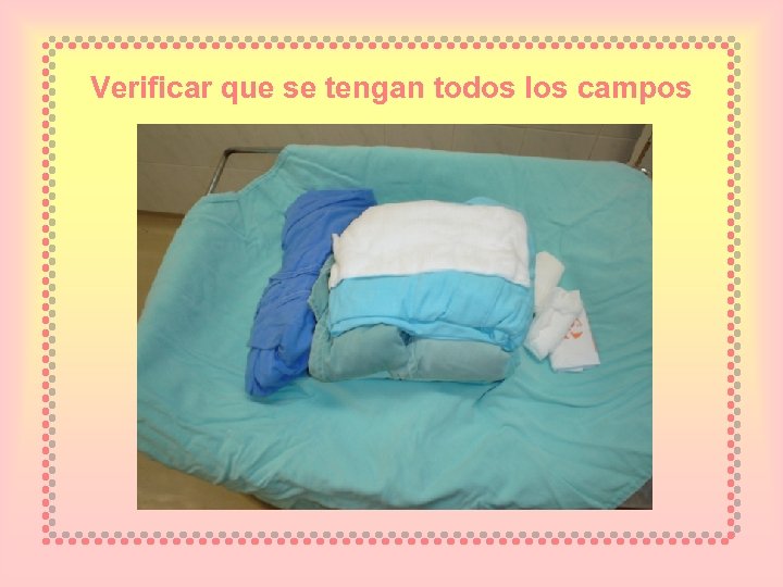 Verificar que se tengan todos los campos 