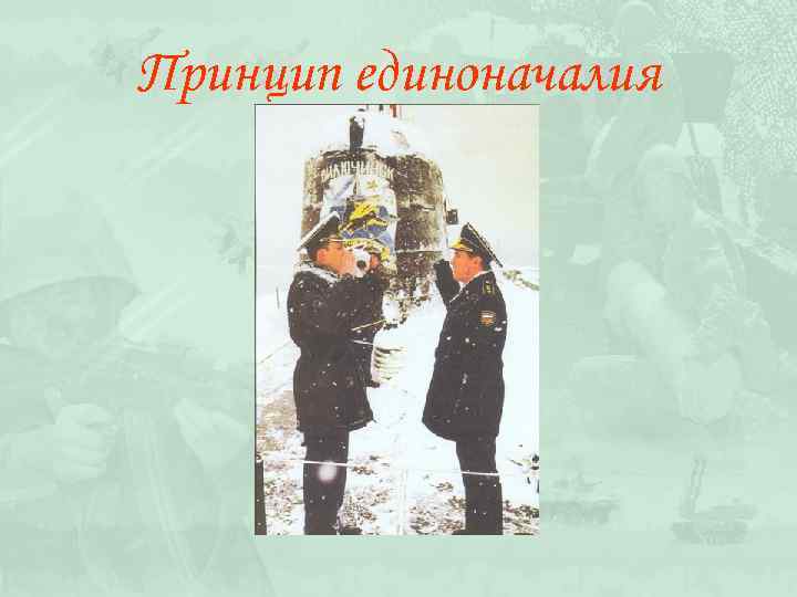 Принцип единоначалия 