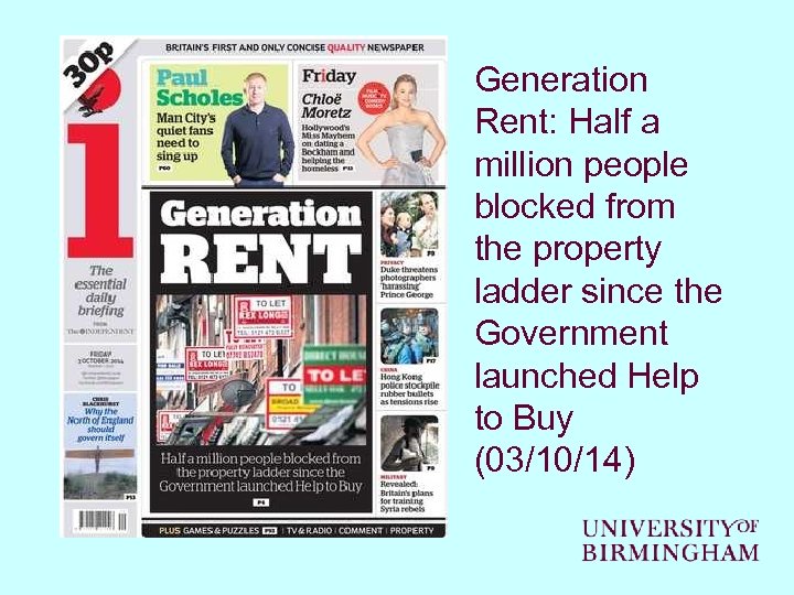 Generation Rent: Half a million people blocked from the property ladder since the Government